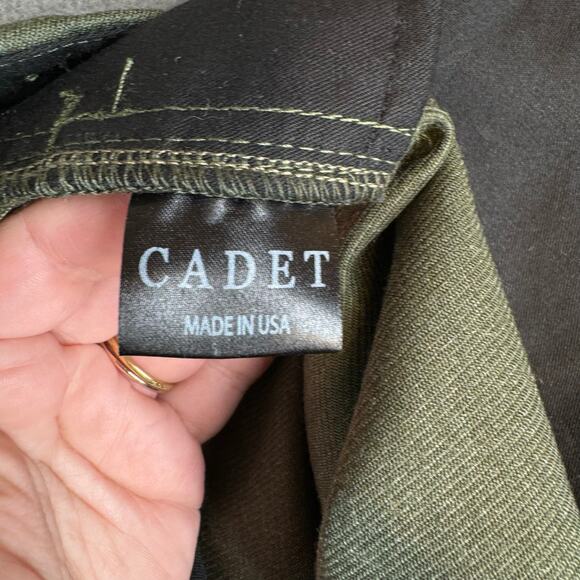 Cadet Clothing Pants Mens Size 38 Green Aviator Pant NWT Cuffed Military - Picture 8 of 10